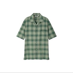 NWT | UNIQLO MEN U Linen Cotton Short-Sleeve Shirt